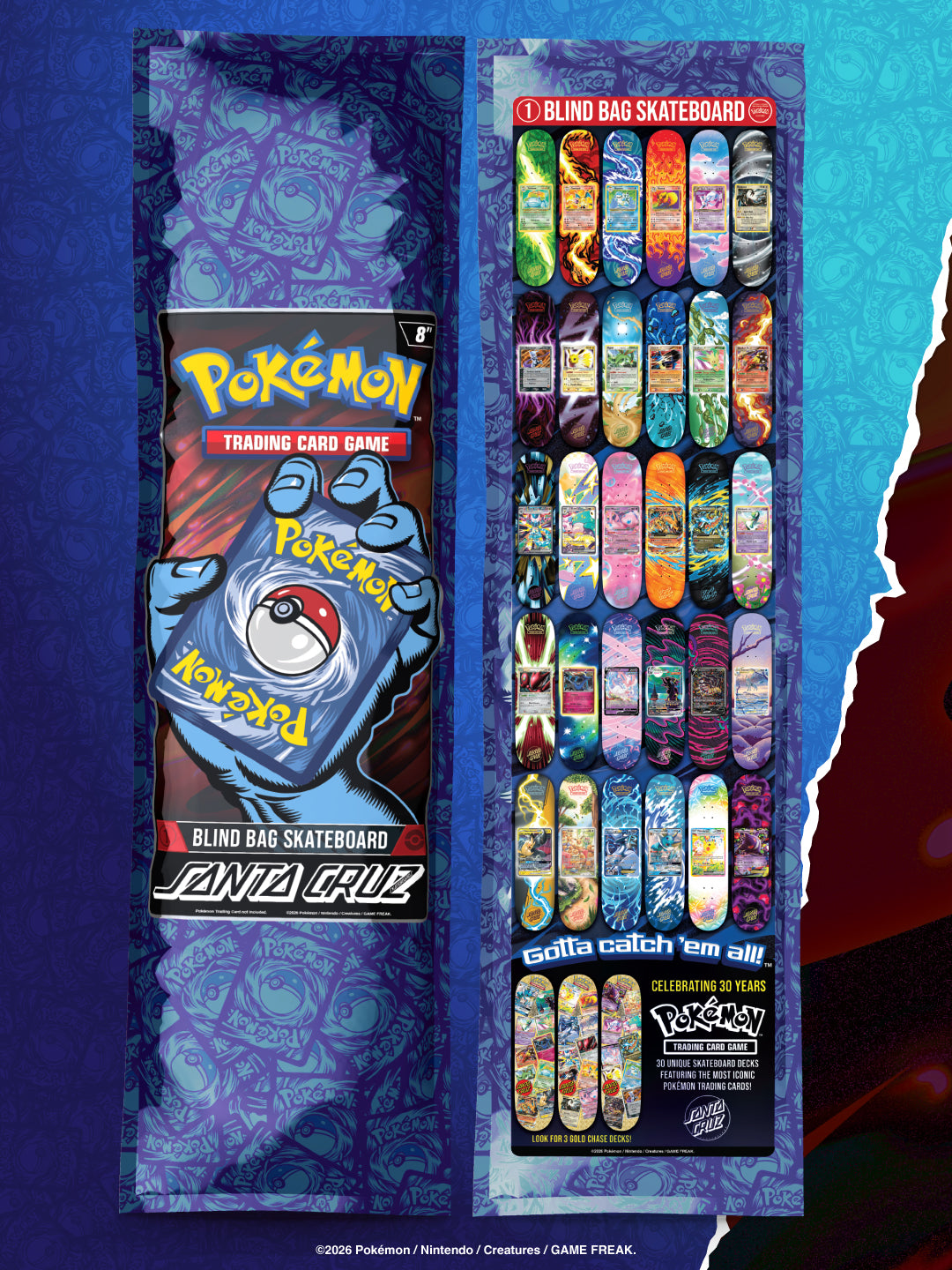 Santa Cruz x Pokemon limited release