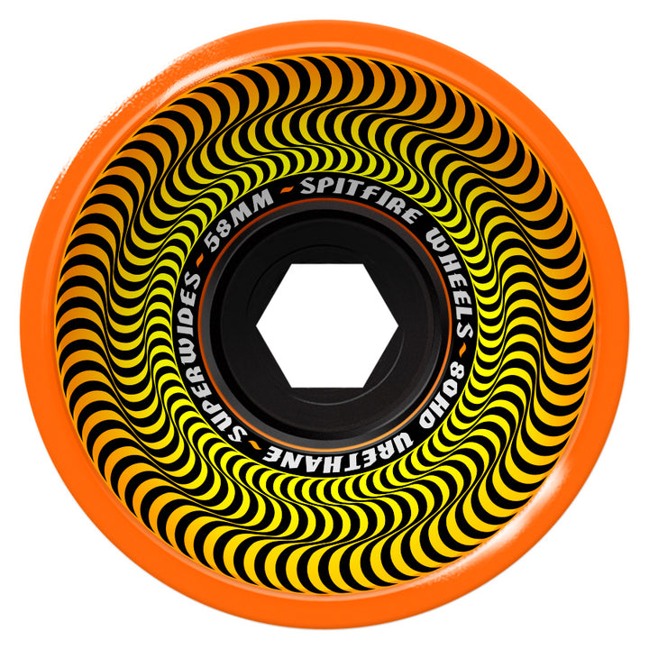 SPITFIRE WHEEL 80HD SUPERWIDES ORANGE 58MM