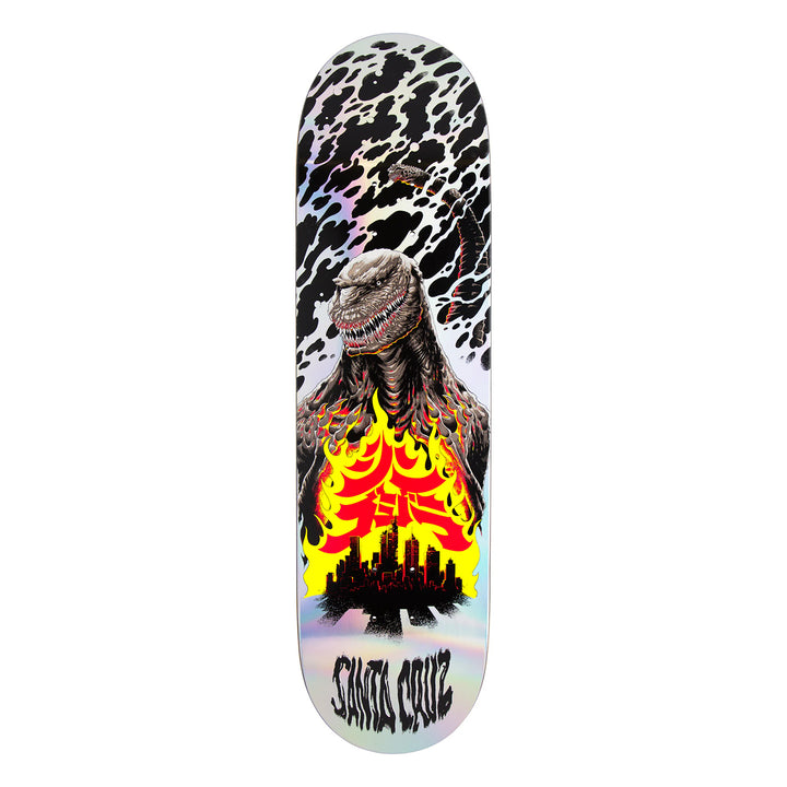 Santa Cruz X Godzilla Shin Knox Firepit 8.5 Skateboard Deck