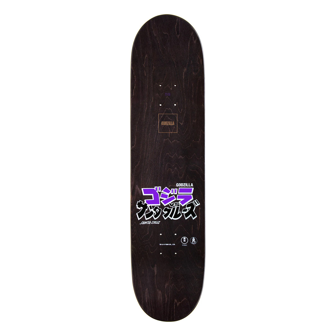Santa Cruz X Godzilla Shin Knox Firepit 8.5 Skateboard Deck