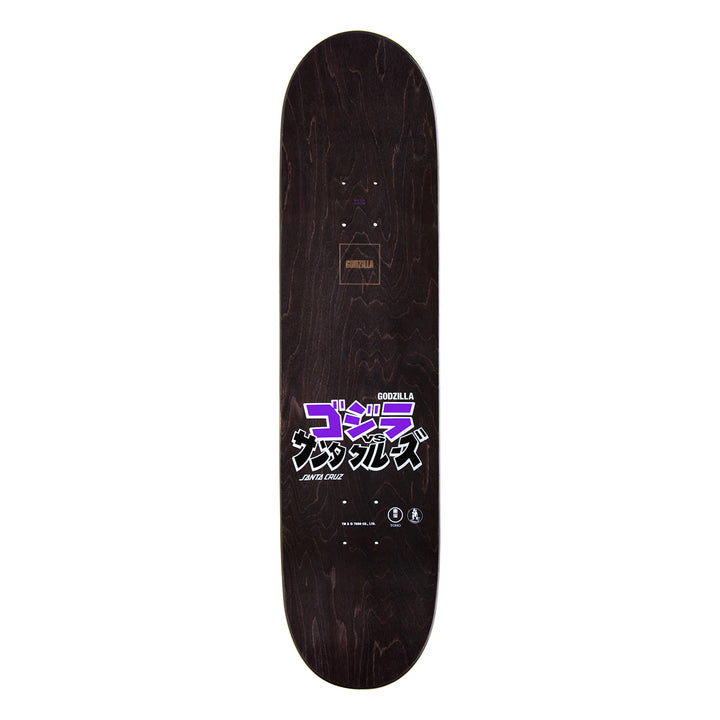 Santa Cruz X Godzilla Shin Knox Firepit 8.5 Skateboard Deck
