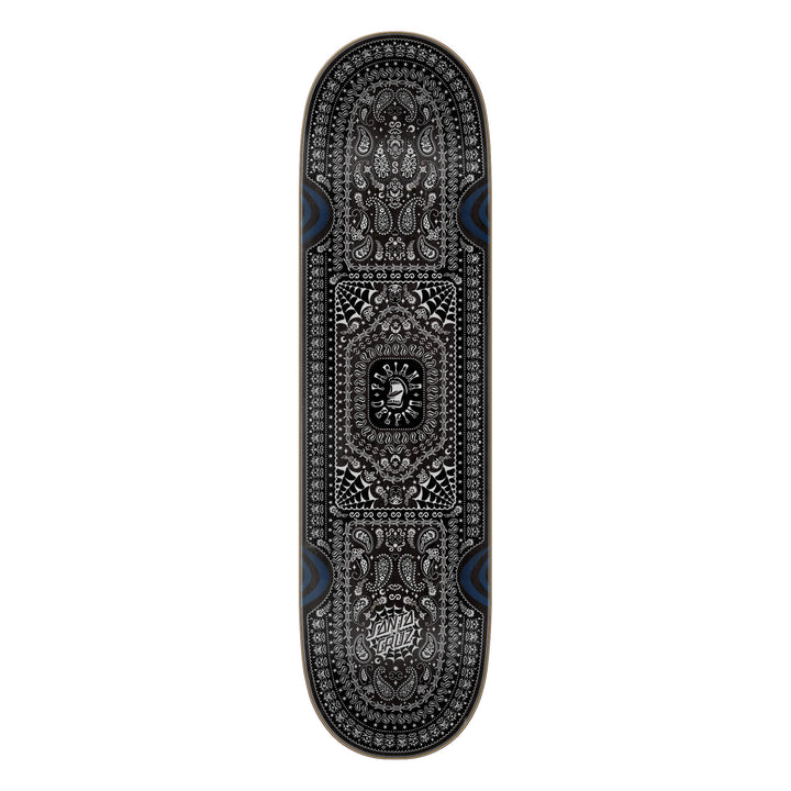 Santa Cruz Delfino Bandana Pro 8.25 Skateboard Deck