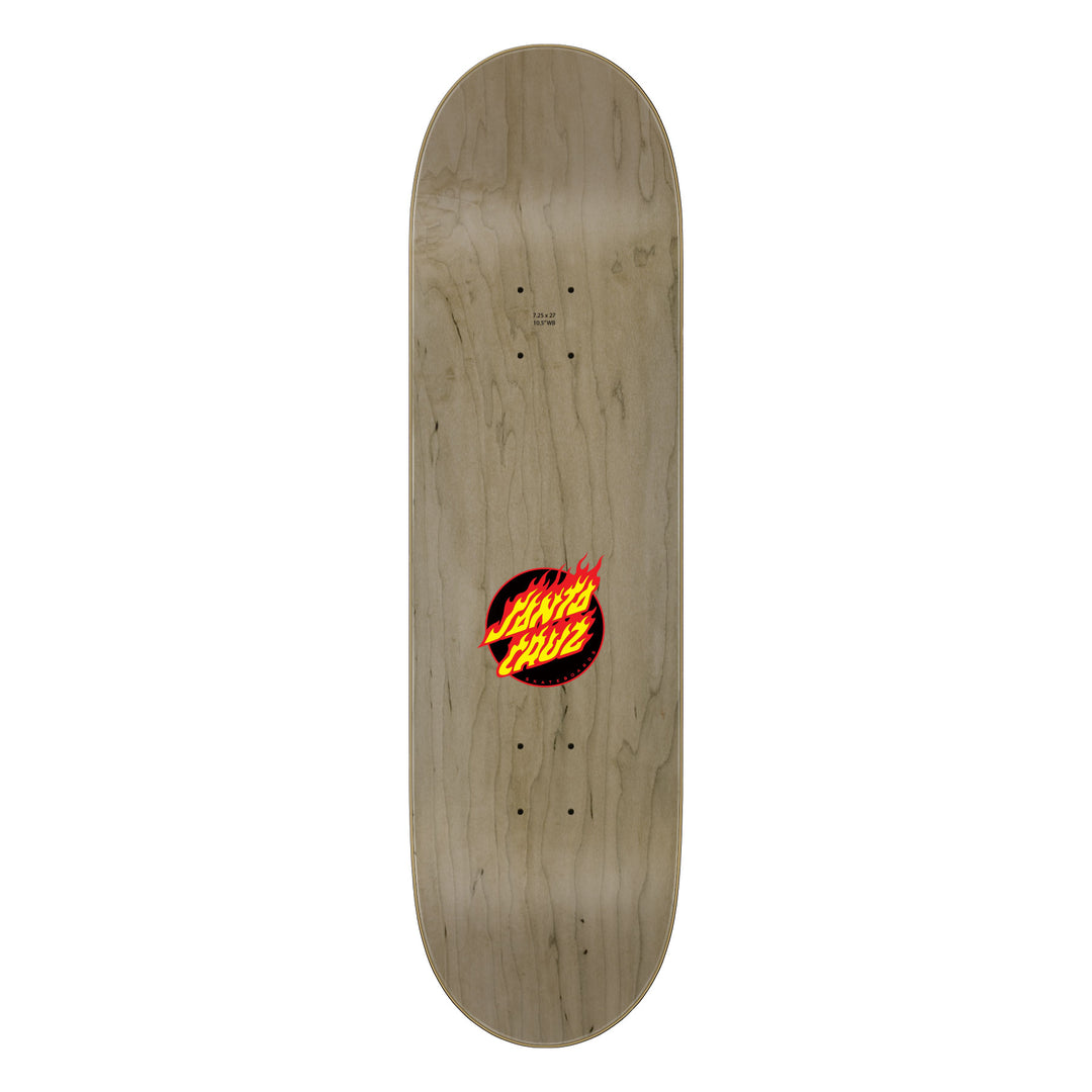 Santa Cruz - Flame Dot 7.25 Skateboard Deck