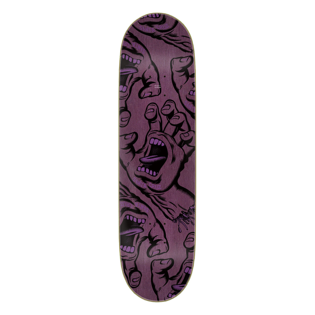 Santa Cruz - Crowded Hand 8.5 Skateboard Deck