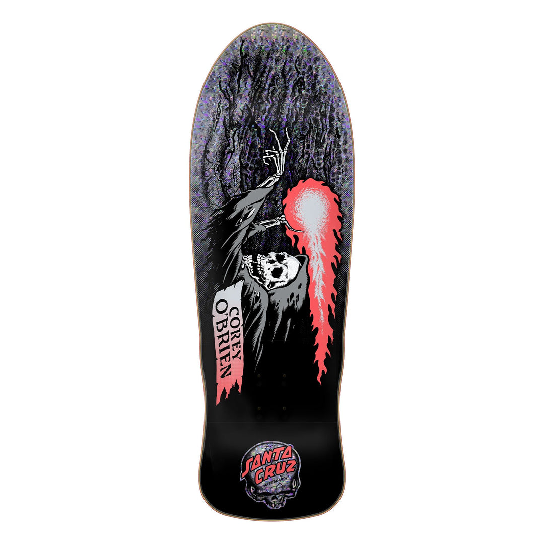 SANTA CRUZ REAPER OBRIEN SILVER FOIL REISSUE DECK