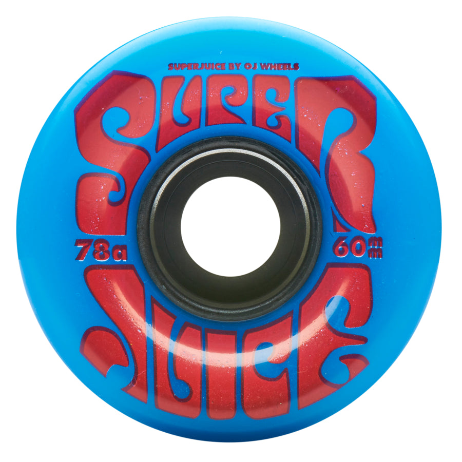OJ WHEEL SUPERJUICE BLUE 78A 60MM Skateboard Wheels