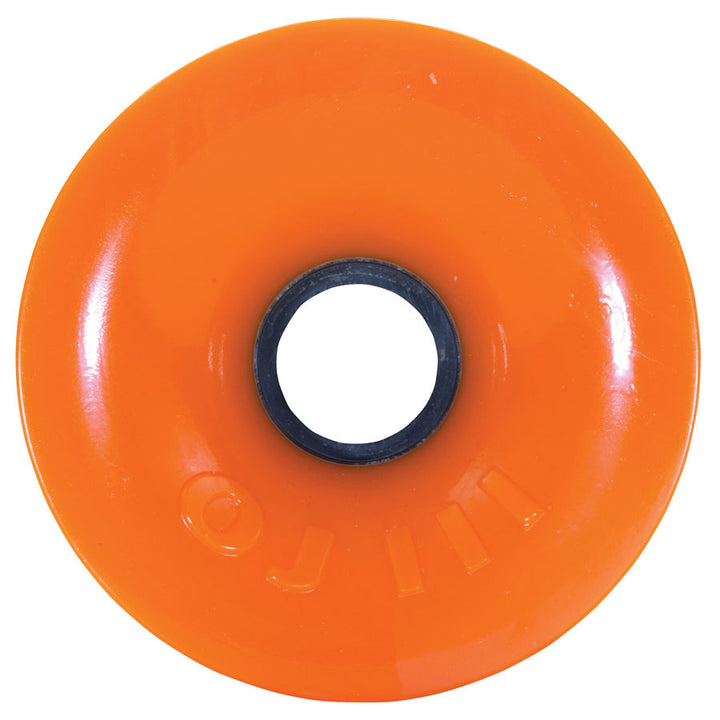 OJ Thunder Juice 75mm 78a wheel in orange, front