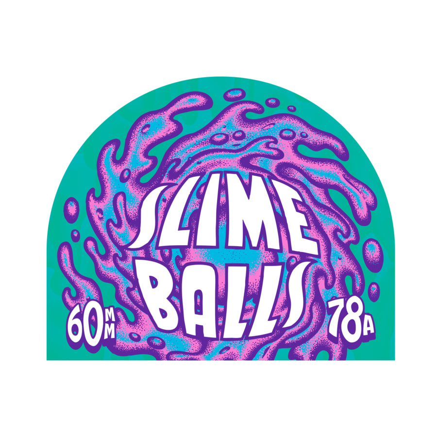 Slime Balls OG Slime White 78A 60mm Skateboard Wheels