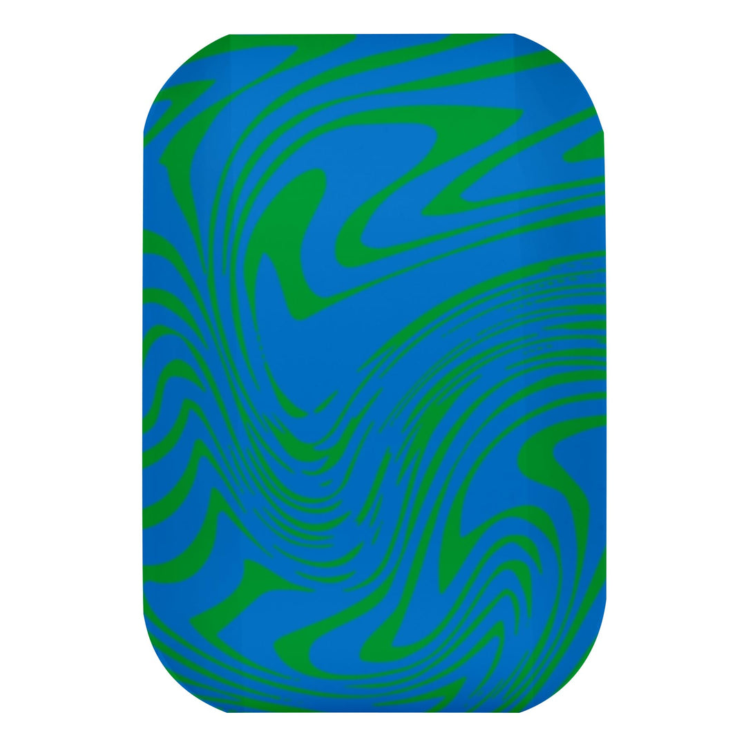 Santa Cruz Slime Balls 54mm 99d Greyson Fletcher Guest Vomit Mini Skateboard Wheel - Green Blue Swirl