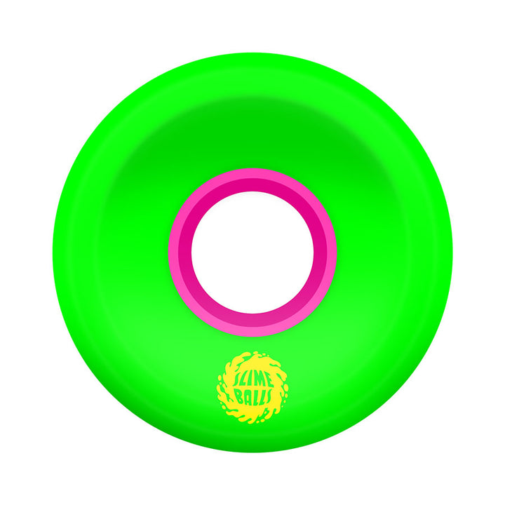Slime Balls Mini OG Slime Green Pink 78A 54.5mm Skateboard Wheels