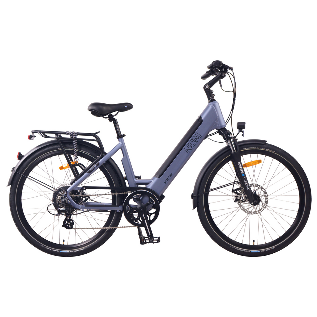 NCM T3S Step-Thru Trekking E-Bike, 250W-500W, Hydraulic Brake | 26"