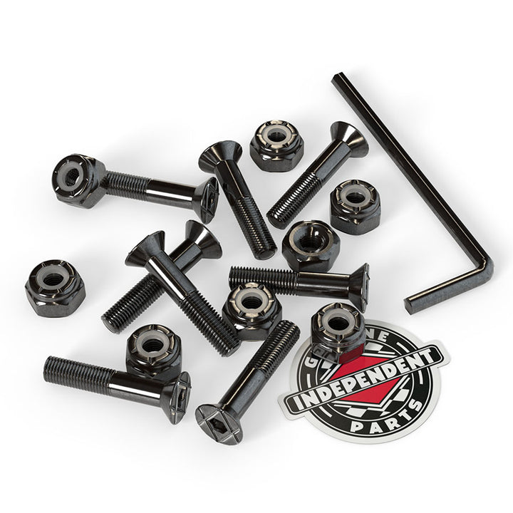 Independent Allen Hardware Deck Bolts Black | 7/8"