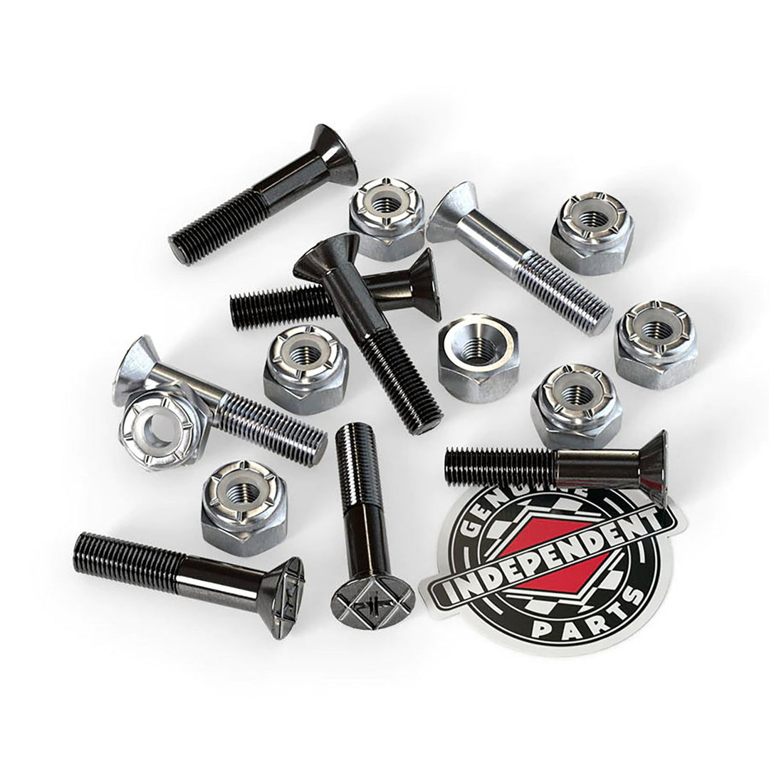 Independent Bolts 1 Inch Phillips Head  Black/Silver