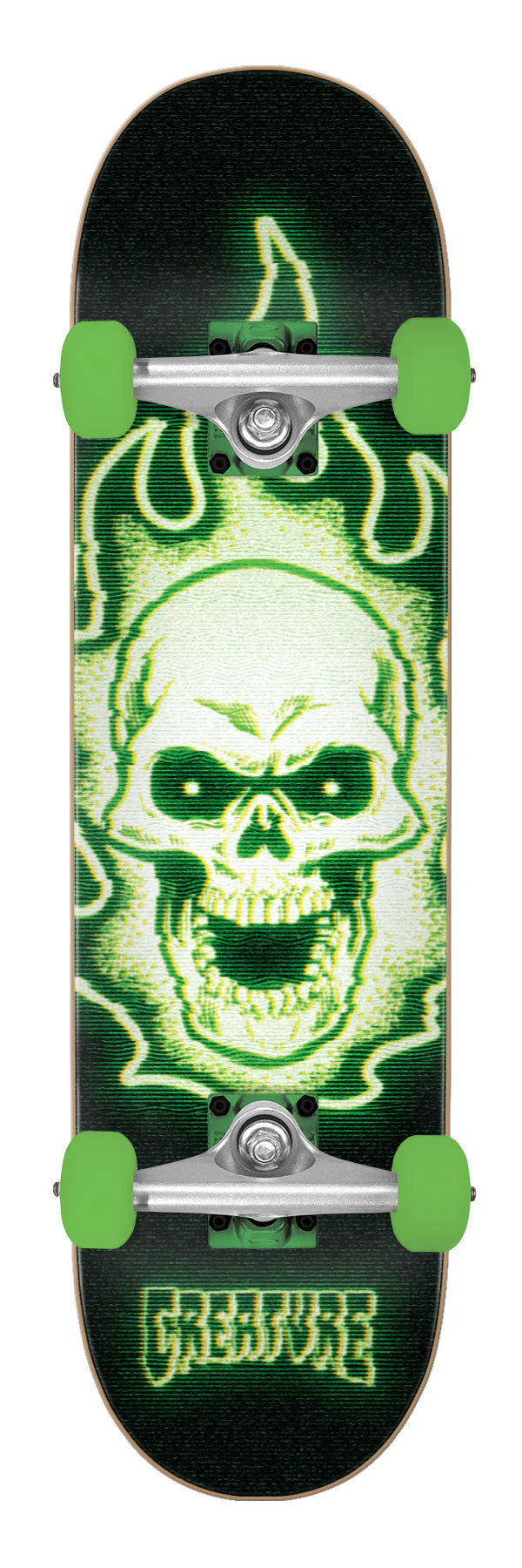 Creature Full Bonehead Glitch Complete Skateboard 8.0