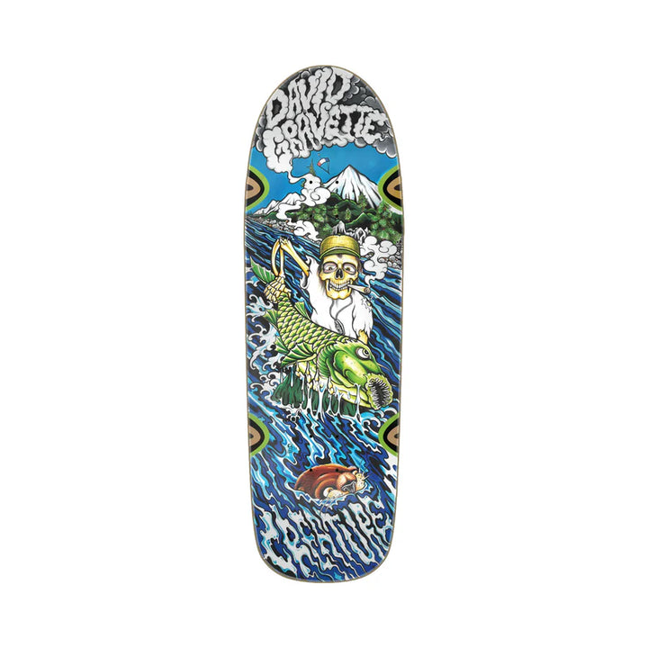 Creature Gravette Hippie Falls Pro 9.0 Skateboard Deck