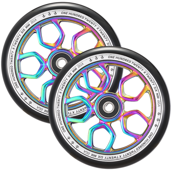 120mm Lambo Wheel | Oil Slick EACH