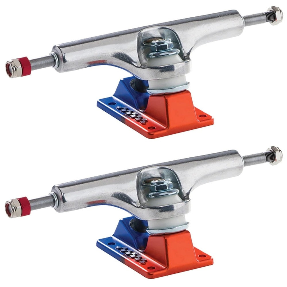 Ace Trucks AF1 Raw/Blue Orange Anodized