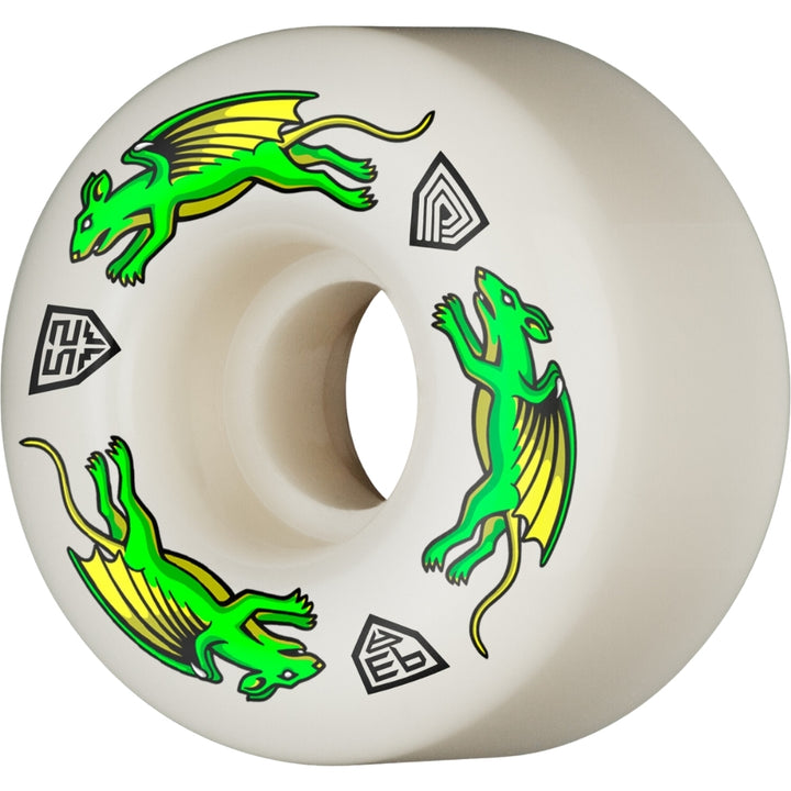 POWELL PERALTA NANO RATS DRAGON FORMULA 52MM X 30MM 93A SKATEBOARD WHEELS