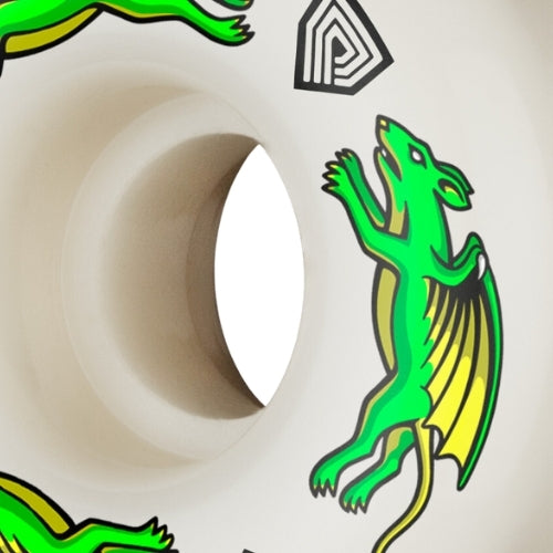 POWELL PERALTA NANO RATS DRAGON FORMULA 52MM X 30MM 93A SKATEBOARD WHEELS