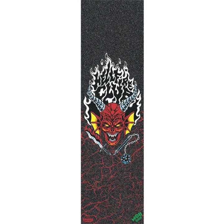Mob X Santa Cruz Stranger Things Hellfire Club 9 x 33 Skateboard Grip Tape Sheet