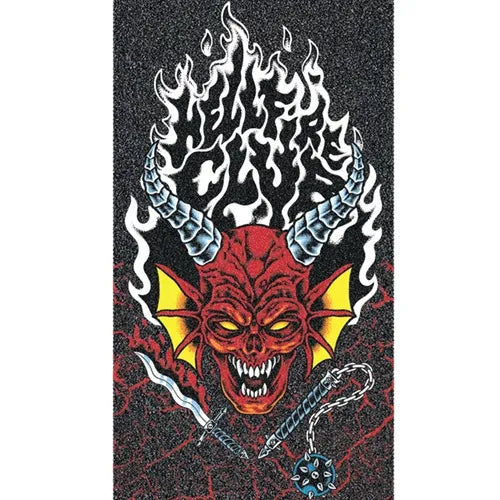 Mob X Santa Cruz Stranger Things Hellfire Club 9 x 33 Skateboard Grip Tape Sheet