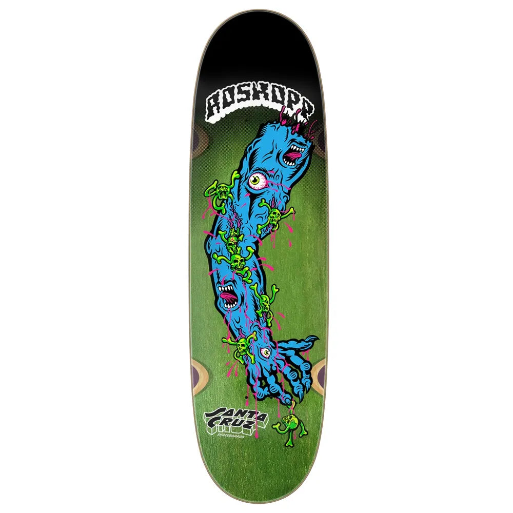Santa Cruz - Rob Roskopp Screaming Arm 9.0 Skateboard Deck