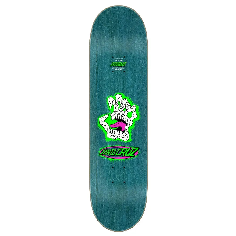 Santa Cruz - Scribble Head FeelBase 7.75 Skateboard Deck