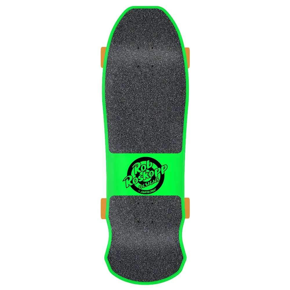 Santa Cruz - Roskopp Face Reissue Green 9.5 Complete Skateboard
