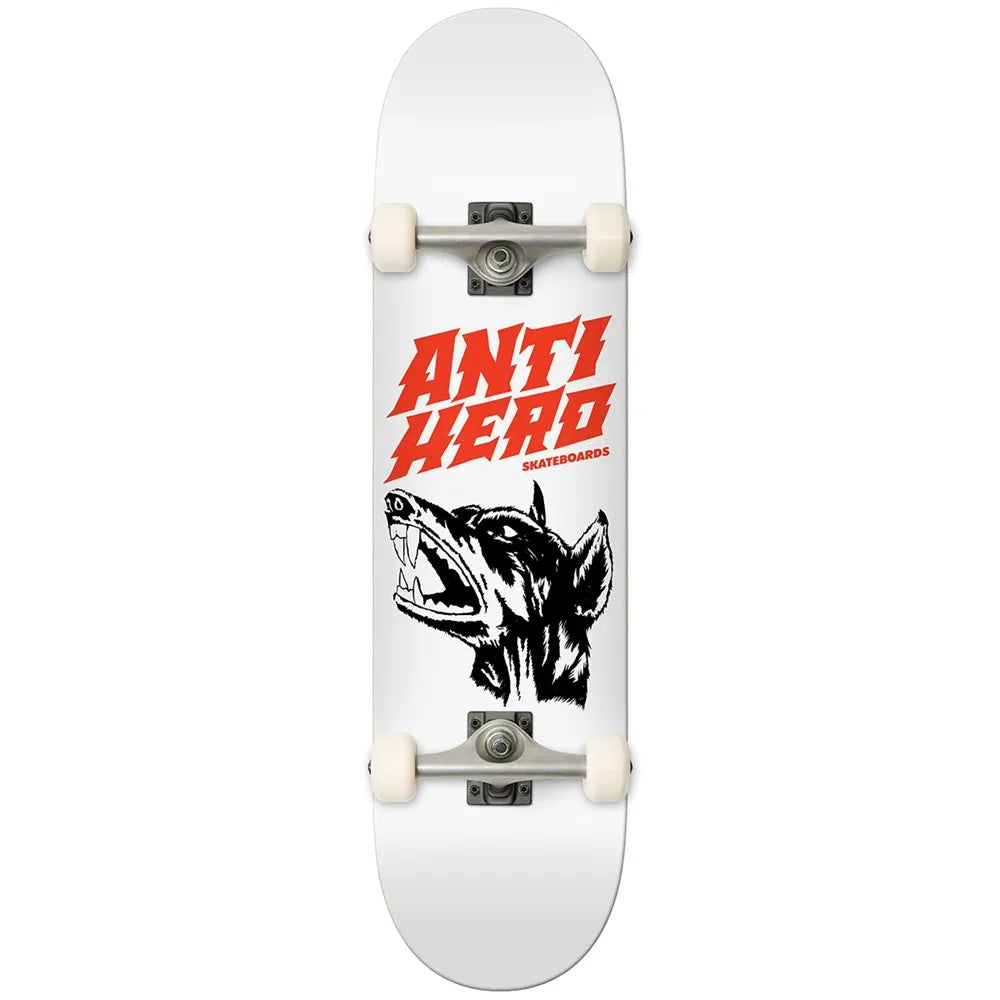 Anti Hero Hellhounds White Complete Skateboard 8.25"