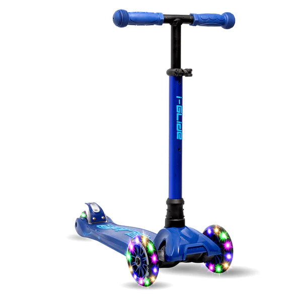 I-GLIDE 3 Wheel Kids Scooter Blue/Blue