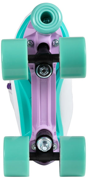 Chaya Melrose White/teal Roller Skates