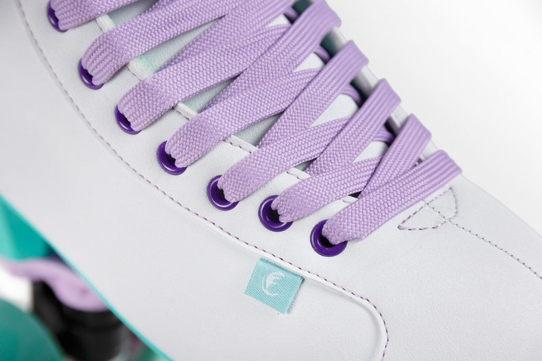 Chaya Melrose White/teal Roller Skates