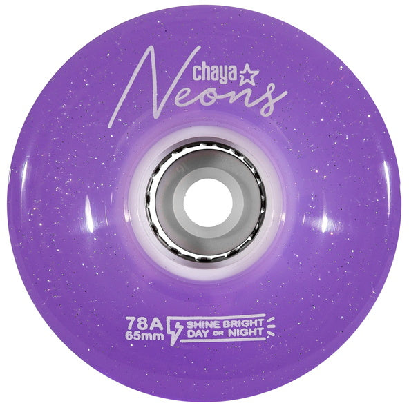 Chaya Led Outdoor Wheels Neon 4 Pack