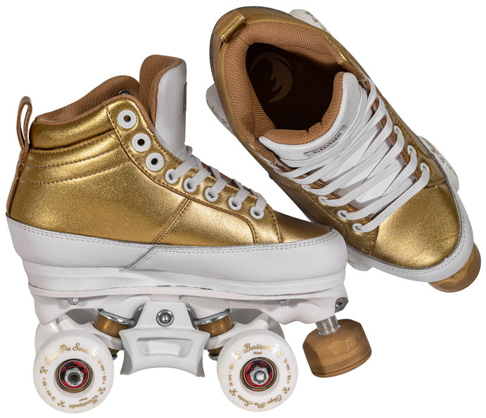 Chaya Park Kismet Barbiepatin Gold Skate