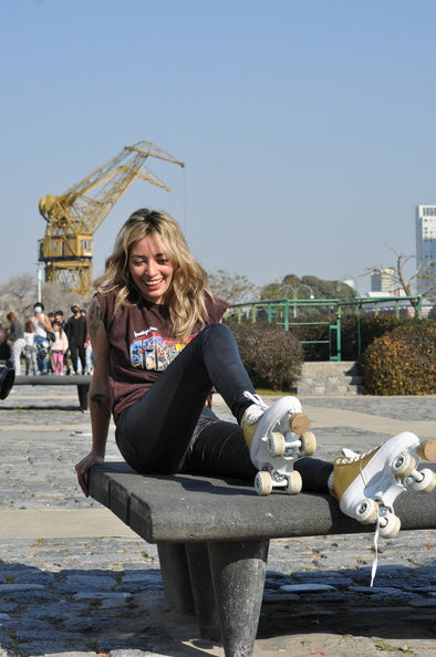 Chaya Park Kismet Barbiepatin Gold Skate
