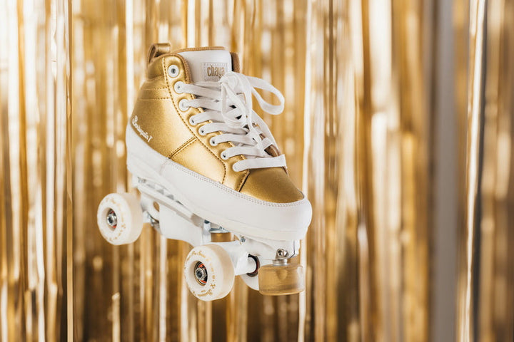 Chaya Park Kismet Barbiepatin Gold Skate