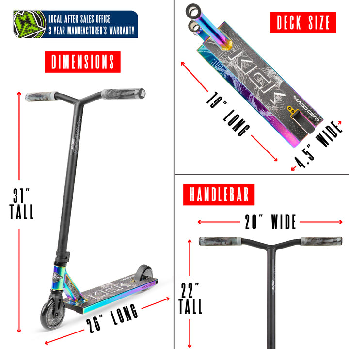 Madd Gear Kick Extreme Scooter NeoChrome