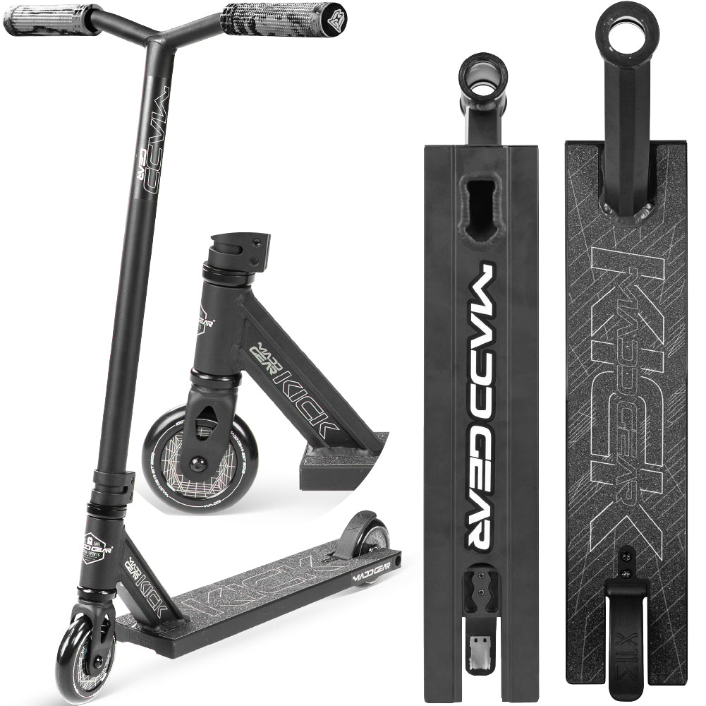 madd gear kick pro Madd Gear Kick Pro-X Scooter Black – Urban Wheelz