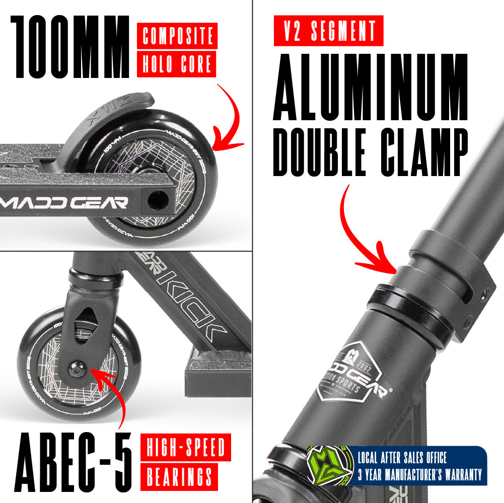 Madd Gear Kick Pro-X Scooter Black