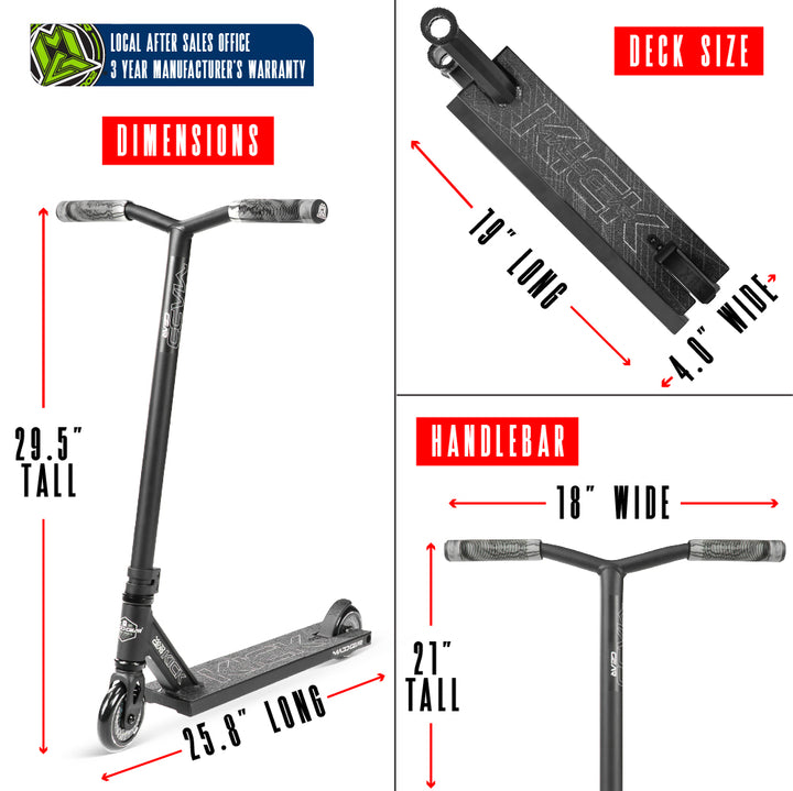 Madd Gear Kick Pro-X Scooter Black