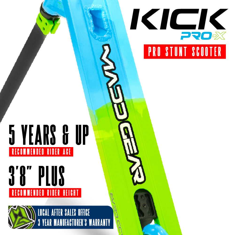 Madd Gear Kick Pro-X Scooter Blue / Green