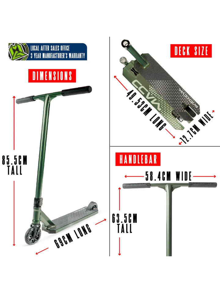 Madd Gear Viral Kaos Scooter Forest