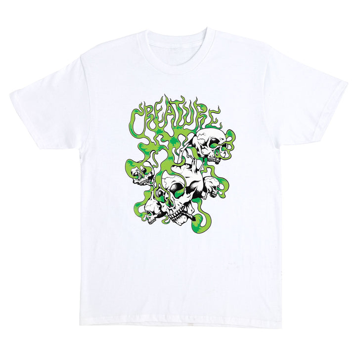 Creature Head High Logo T-shirt White
