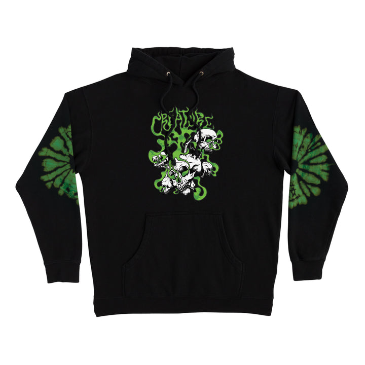 Creature Head High Hoodie Black