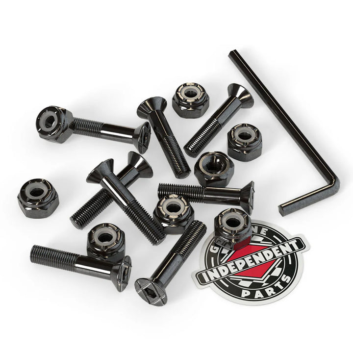 Independent Allen Hardware Deck Bolts Black | 1"