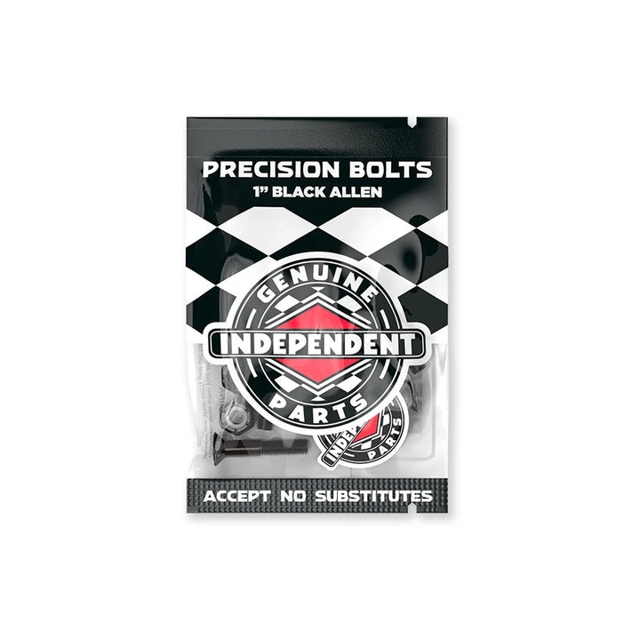 Independent Allen Hardware Deck Bolts Black | 1"