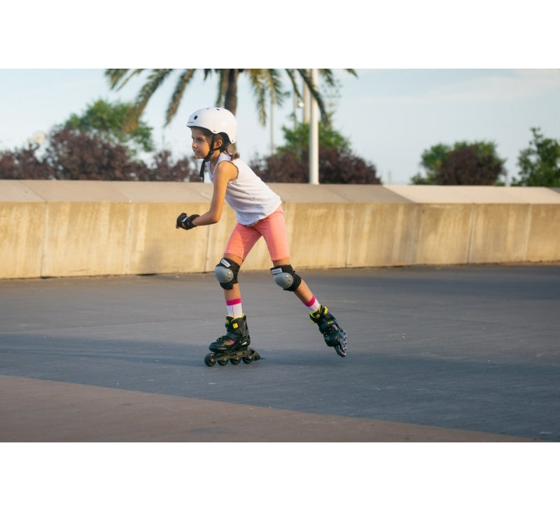 Playlife Joker Yellow Adjustable Inline Skates