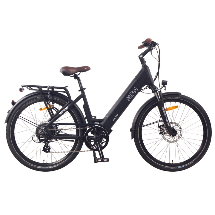 NCM T3S Step-Thru Trekking E-Bike, 250W-500W, Hydraulic Brake | 26"