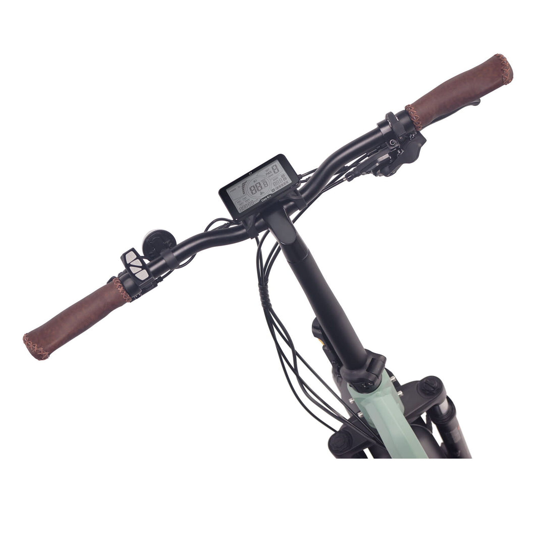 ET Cycle F720 Folding E-Bike, 250W-750W Matt GREEN 20"