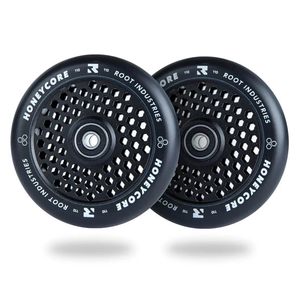 ROOT INDUSTRIES Honeycore Wheels 110mm Black / Black Pair
